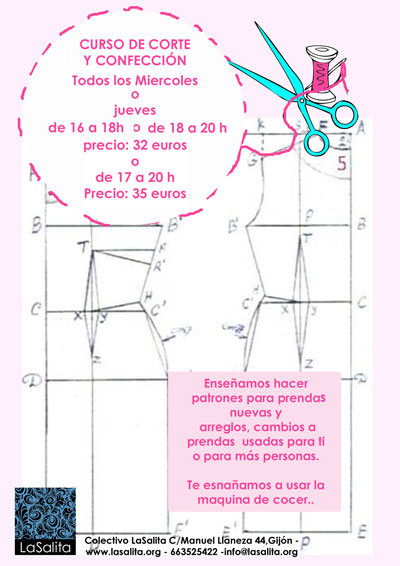curso de corte y confección gijón