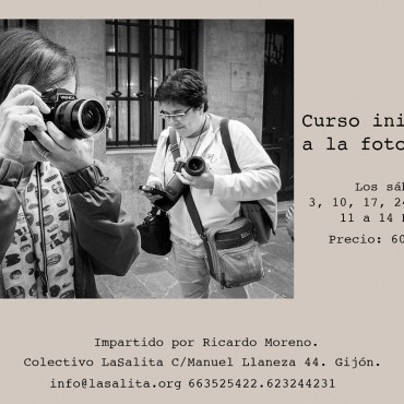 curso de iniciación a la fotografía en Gijón