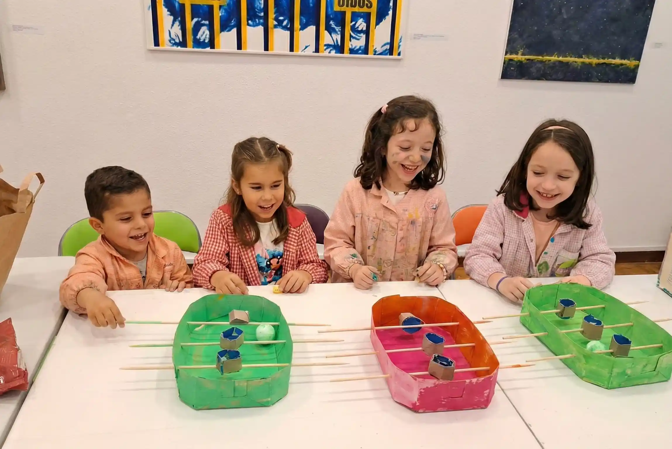 Taller de cumpleaños gijon manualidades y juegos