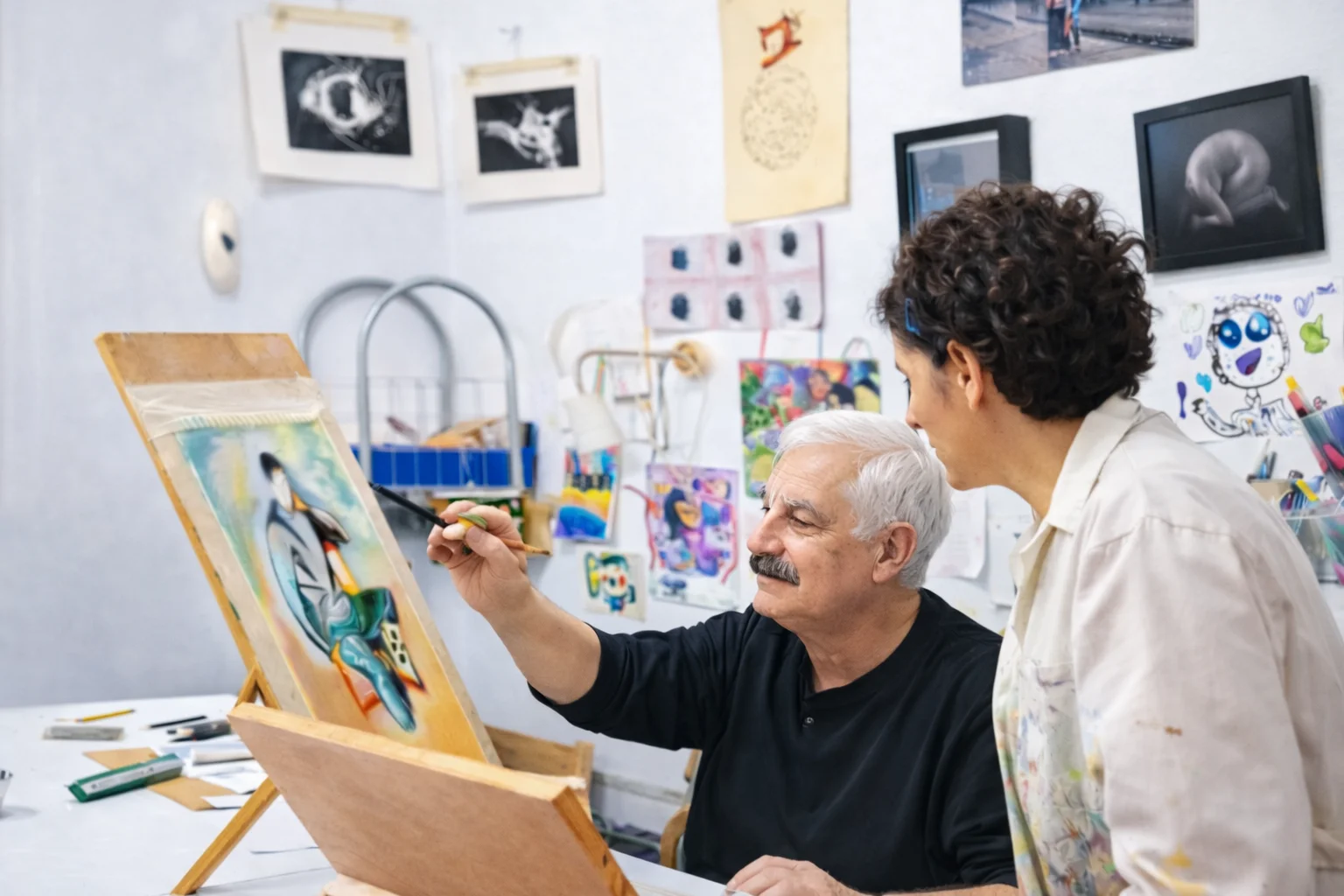 cursos de tecnicas de pintura al oleo en gijon