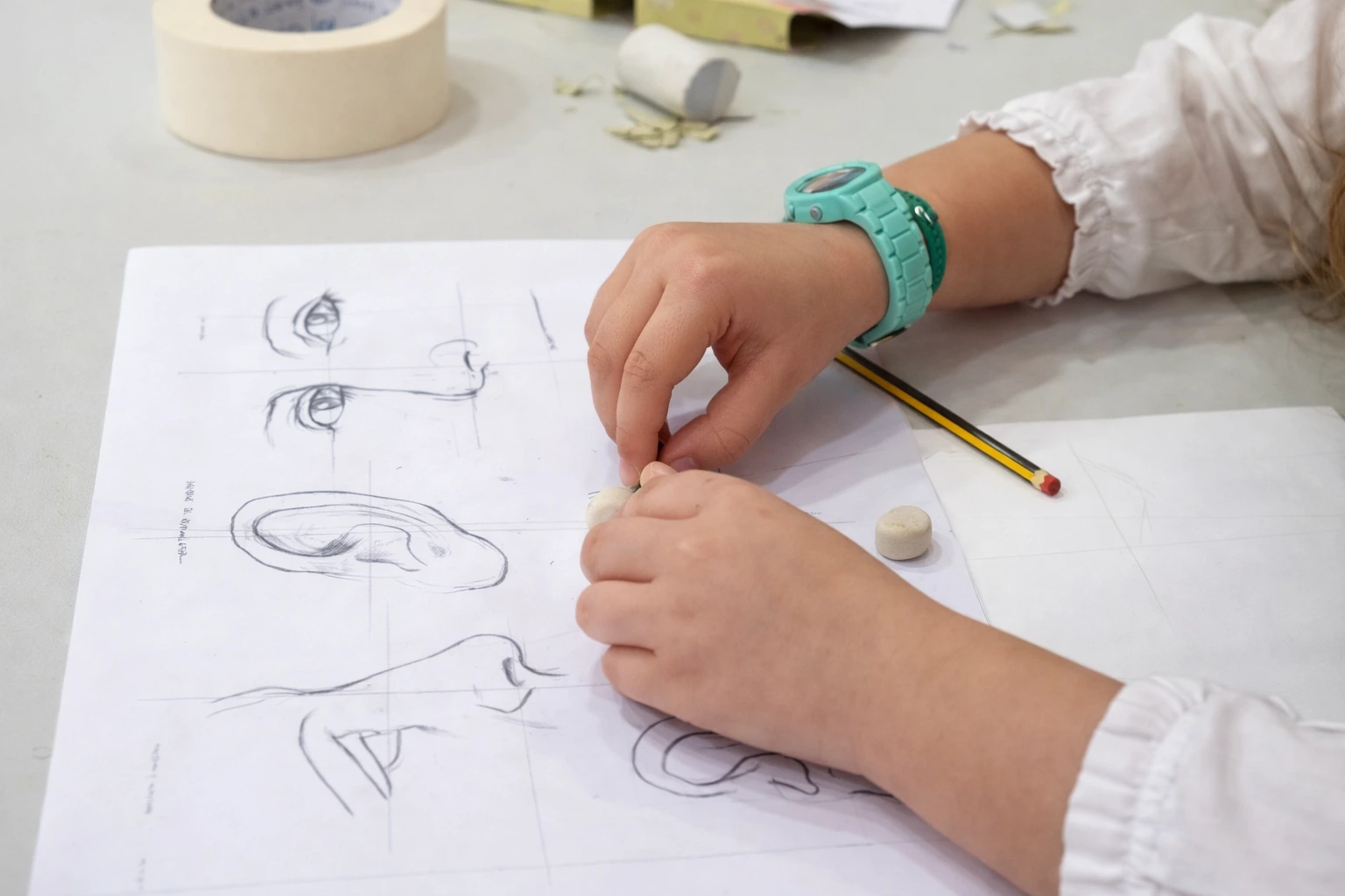 taller de dibujo a lapiz en gijon