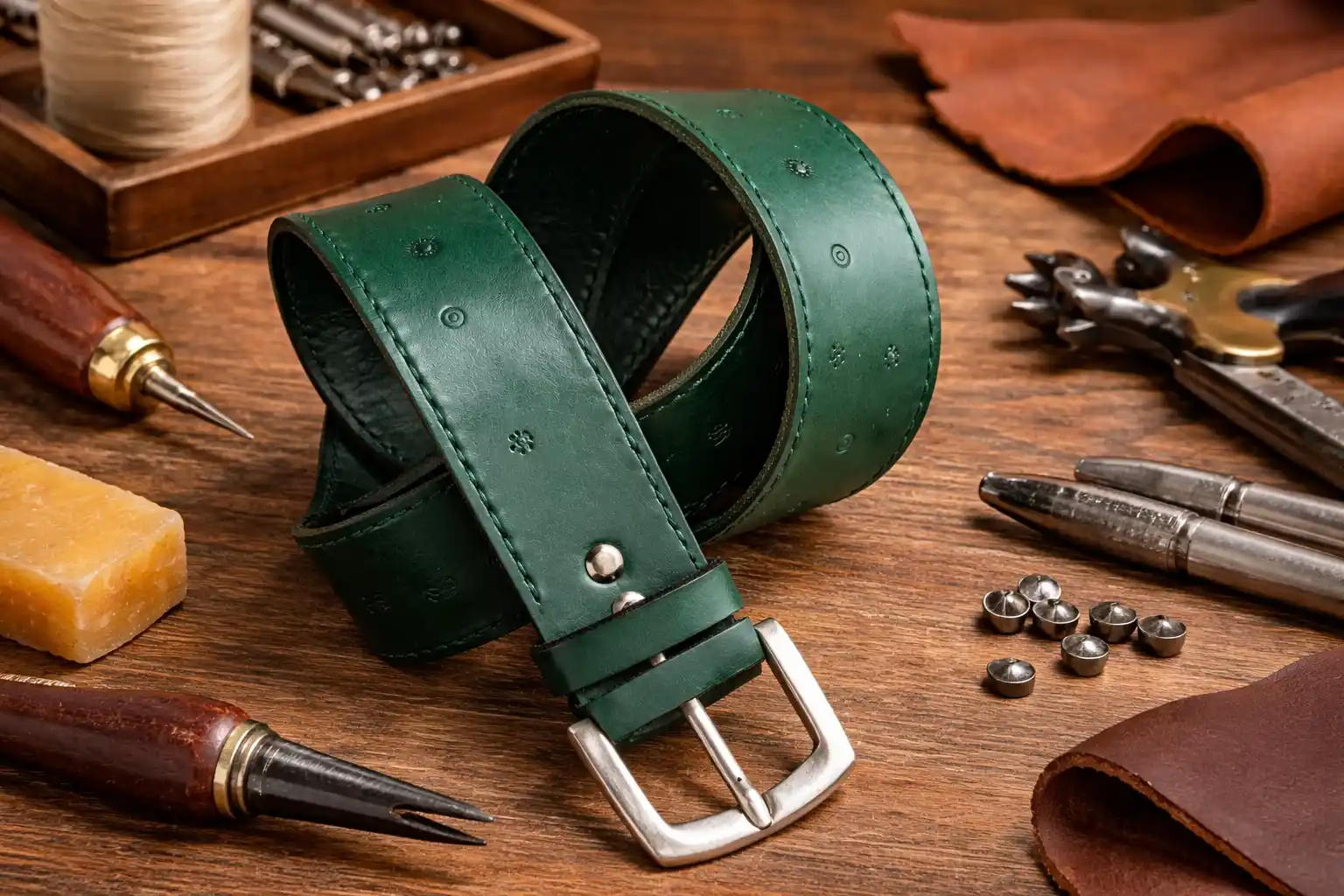 aprender artesania en cuero en gijon