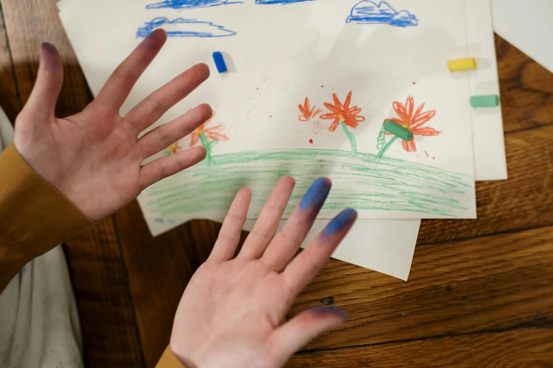 clases infantiles de dibujo y pintura