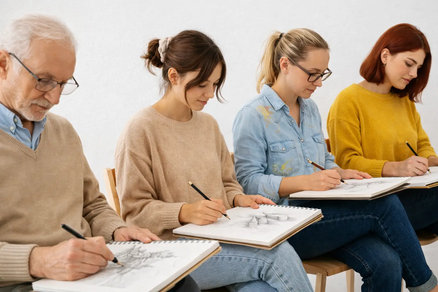 curso de arte en gijon varias tecnicas