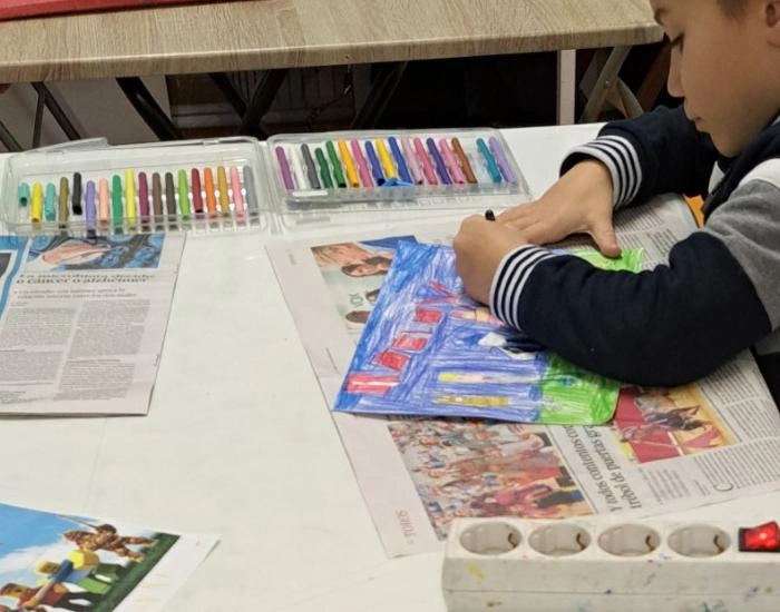 curso de dibujo y pintura infantil presencial en gijon